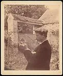 Mr. Griffin in His Studio Garden — Unknown