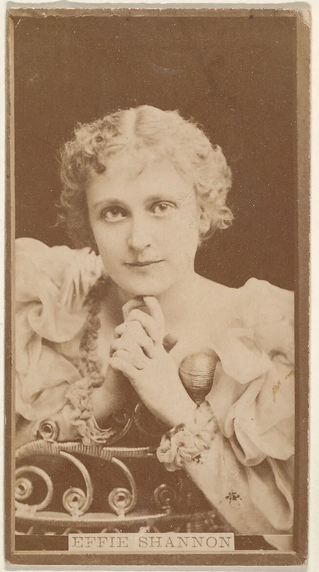 Effie Shannon, from the Actresses series (N668) — Unknown