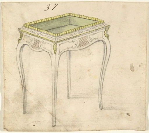 Design for a Small Hollow-topped Table
