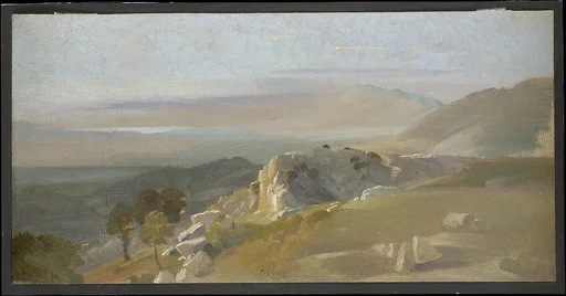 View from Olevano towards the West