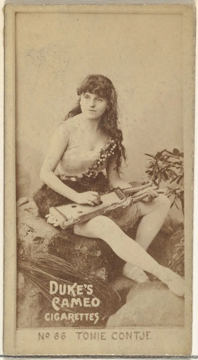 Card Number 66, from the Actors and Actresses series (N145-4) issued by Duke Sons & Co. to promote Cameo Cigarettes — W. Duke, Sons & Co.