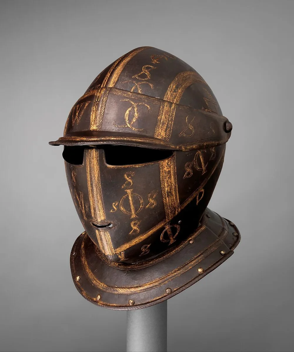 Close Helmet for a Cuirassier — Unknown
