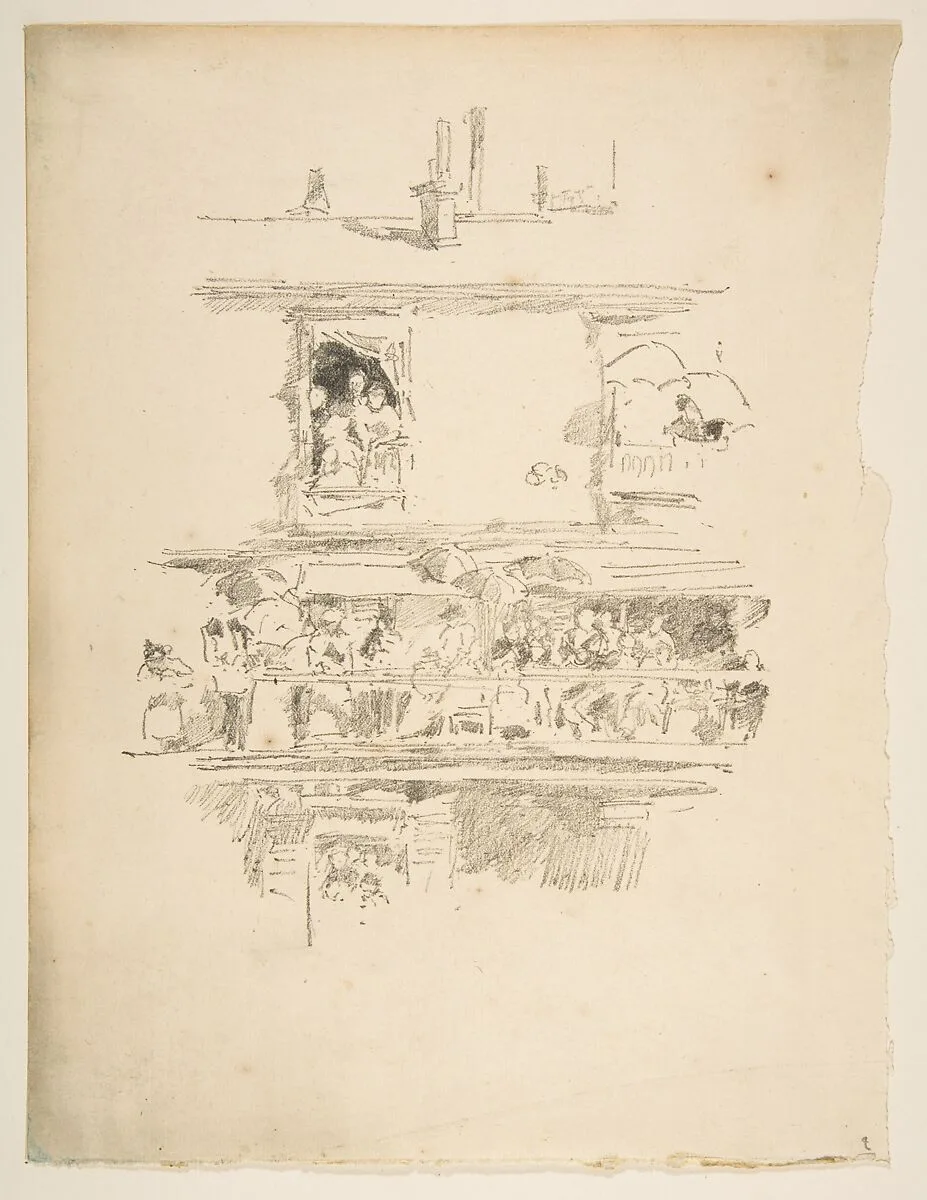 The Long Balcony — James McNeill Whistler