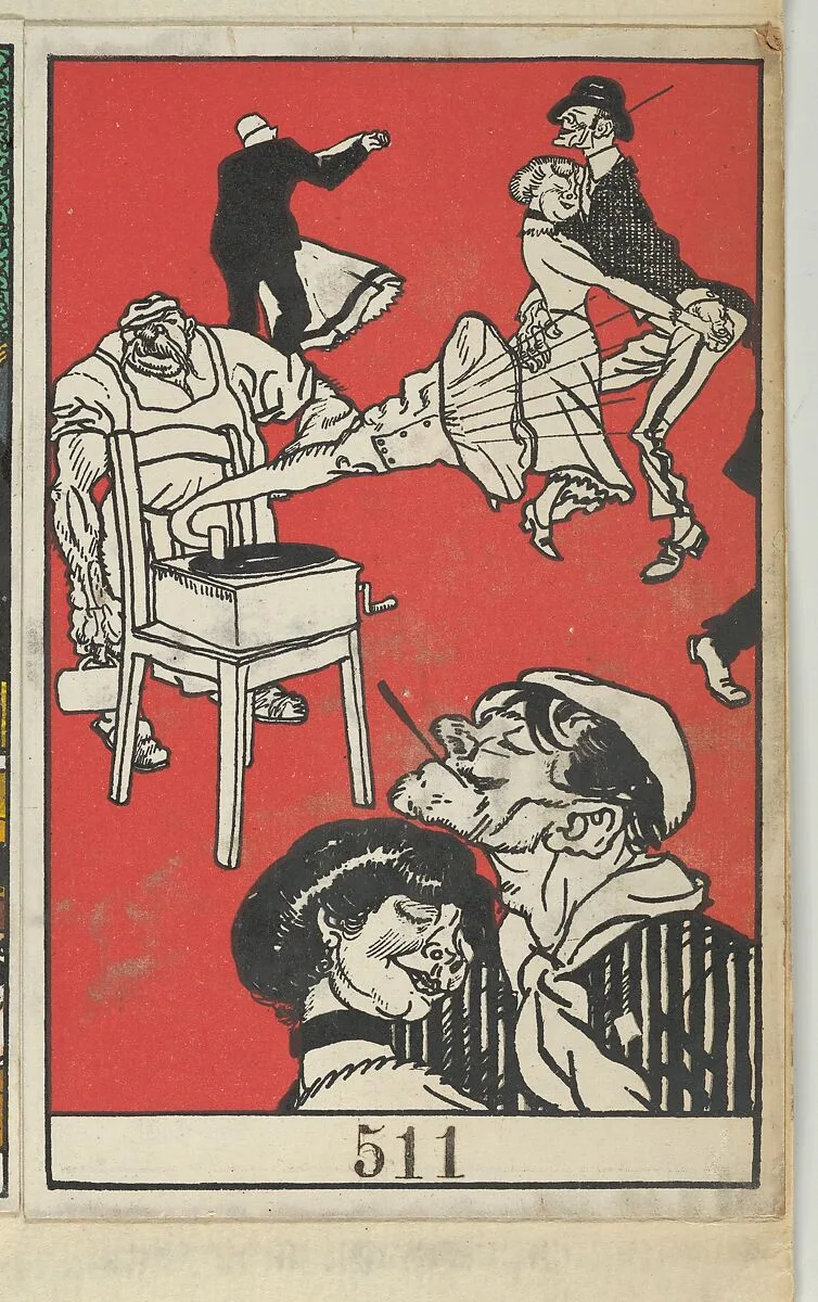 Dancers (Apachentänze!) — Moriz Jung|Wiener Werkstätte