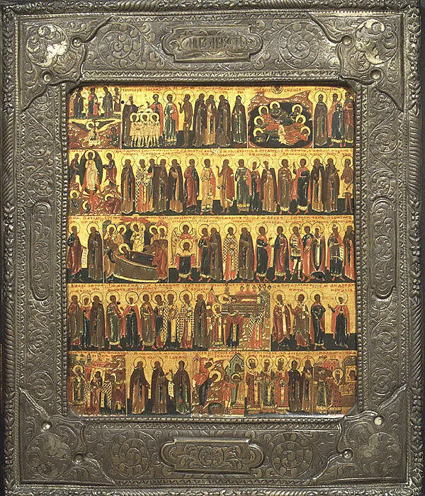 Calendar of Saints and Festivals — Russian Painter
