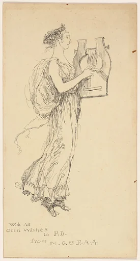 Woman with a Harp