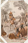 Pontiac "Taking up the "Hatchet" from Indians and Western Historical Scenes series (W417) — Unknown