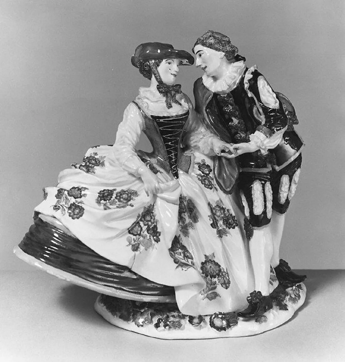 Beltrame and Columbine — Johann Joachim Kändler|Meissen Manufactory