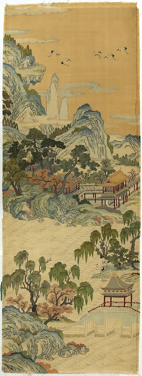 清 緙絲海屋添籌圖|Mythical realm — Unknown
