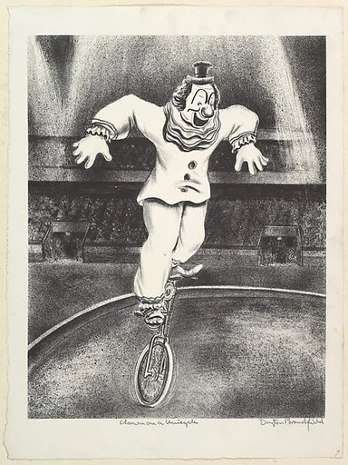 Clown on a Unicycle