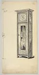 Design for a Standing Clock — L. & J. G. Stickley of Fayetteville, New York