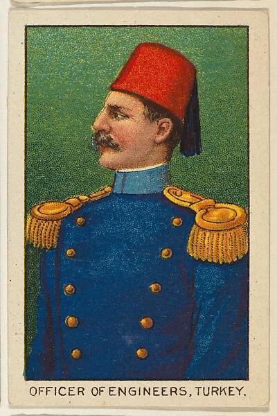 Officer of Engineers, Turkey, from the Military series (T79) issued by the American Tobacco Company — American Tobacco Company