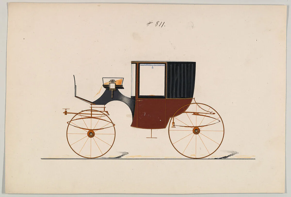 Design for Coupé, no. 811 — Brewster & Co.