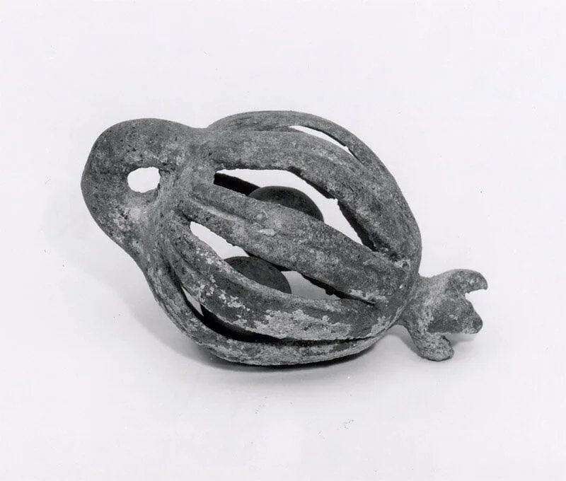 Openwork rattle bell — Unknown