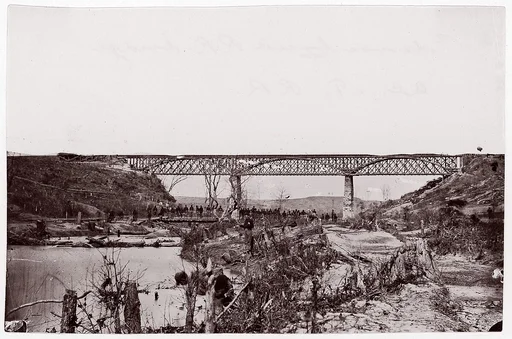 Potomac Creek Railroad Bridge, A.C. & F. Railroad