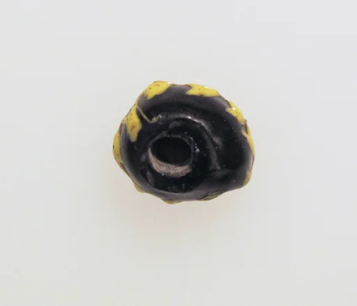 Glass pendant in the form of a jar