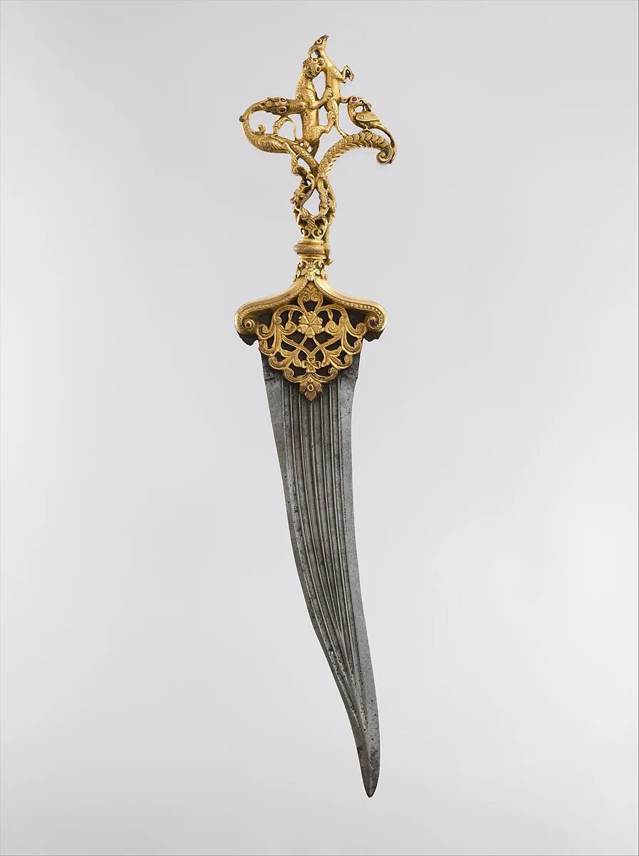 Dagger with Zoomorphic Hilt — Unknown