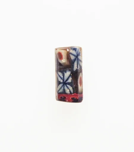 Glass mosaic bead