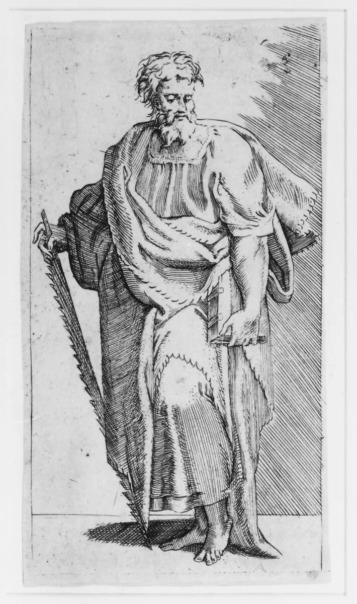 Saint Simon — Angiolo Falconetto