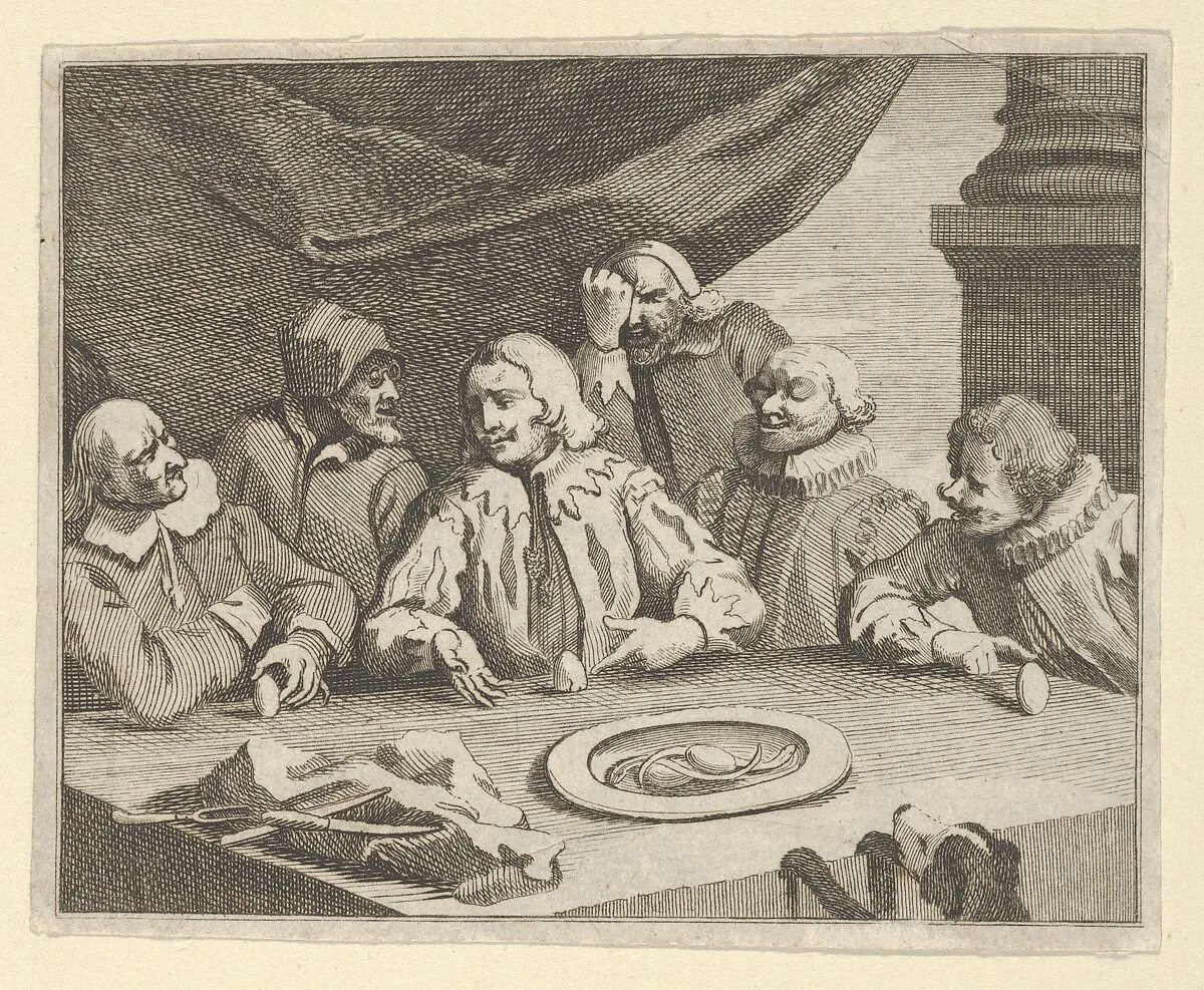 Columbus Breaking the Egg — William Hogarth|Dent
