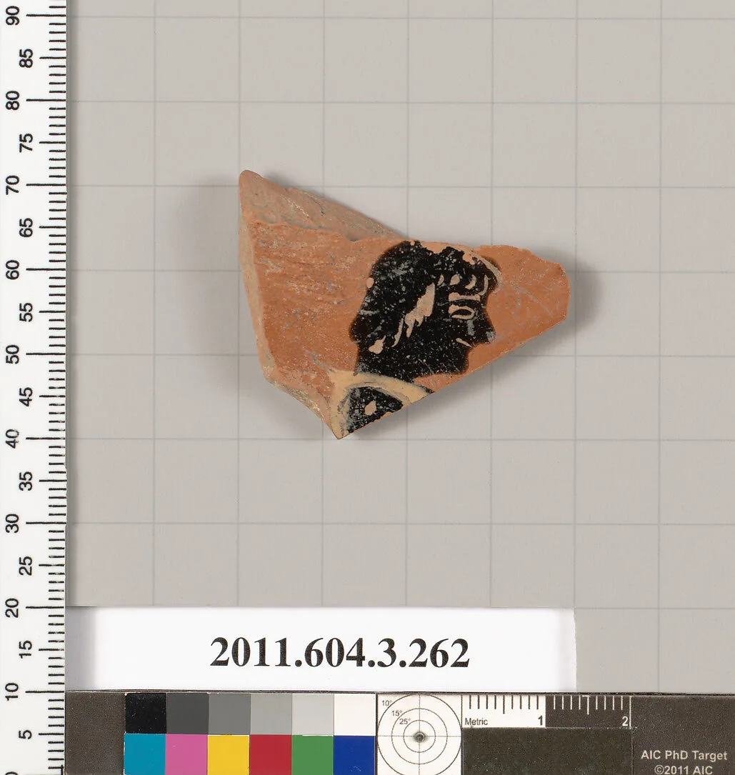 Terracotta fragment from an oinochoe (jug)? — Unknown