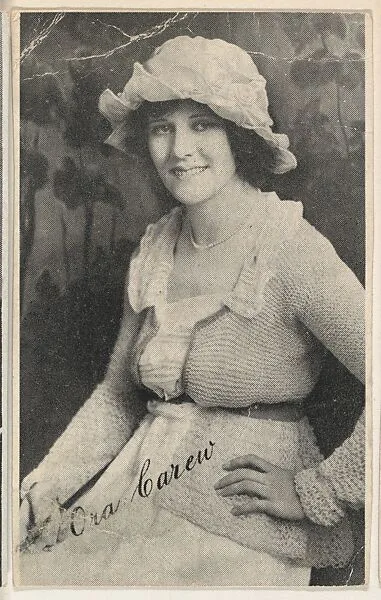 Ora Carew, bakery card from the Movie Stars series (D55), issued by the Morehouse Baking Company — Morehouse Baking Company