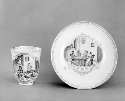 Cup and saucer