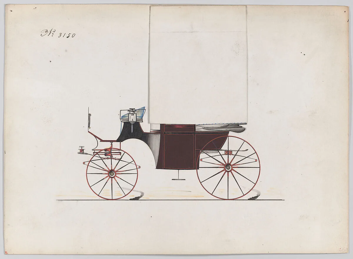 Design for Landaulet, no. 3150 — Brewster & Co.