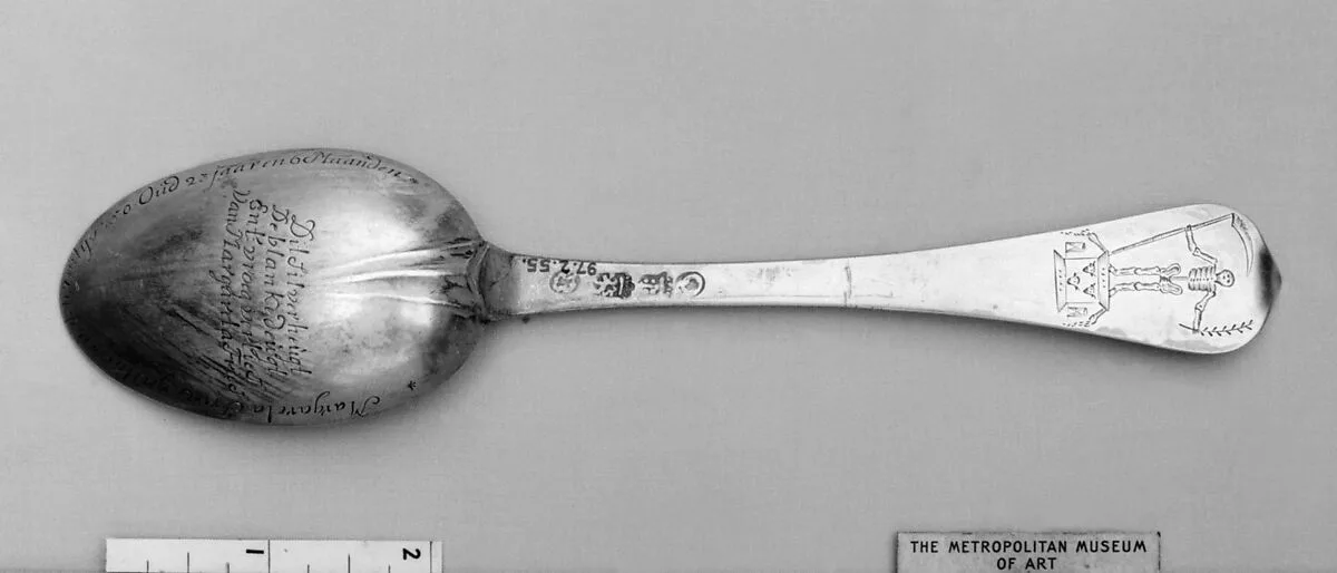 Wavy-end spoon — Unknown