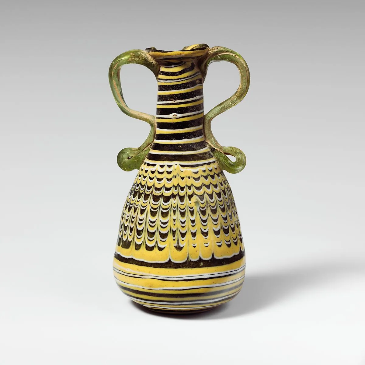 Glass amphoriskos (perfume bottle) — Unknown