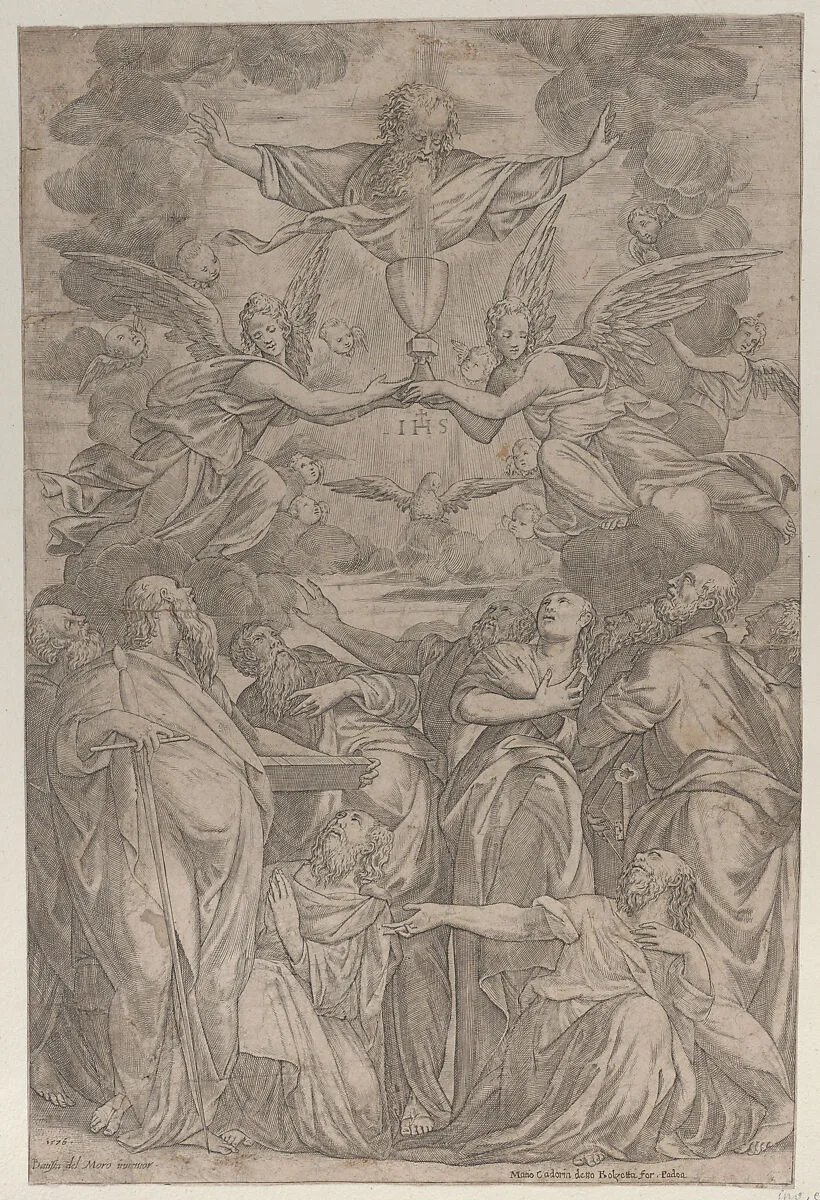 The Triumph of the Sacrament — Anonymous|Battista Angolo del Moro|Matteo Cadorin