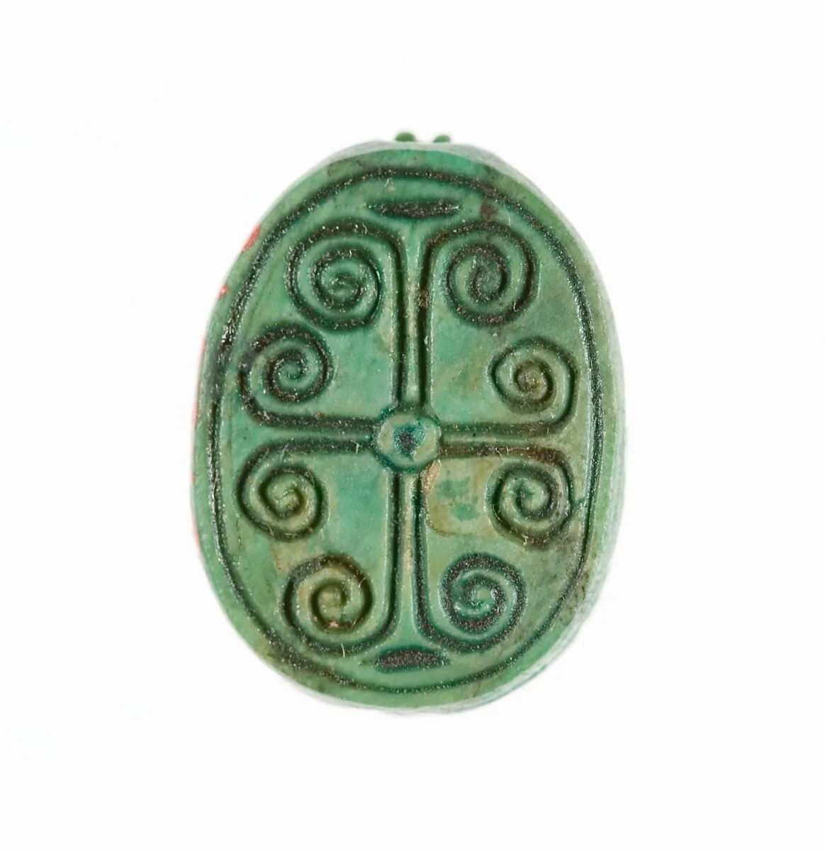 Scarab Inscribed with a Geometric Pattern — Unknown