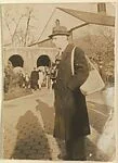 [Walker Evans in Central Park Zoo, New York City]