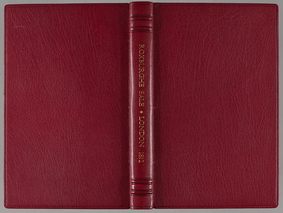 A catalogue of the library of the late John, Duke of Roxburghe : arranged by G. and W. Nicol ; which will be sold by auction ... on Monday, 18th May, 1812, and the forty-one following days, Sundays excepted ... by Robert H. Evans — John Ker Roxburghe|Robert Harding Evans|G. and W. Nicol|William Bulmer & Co.