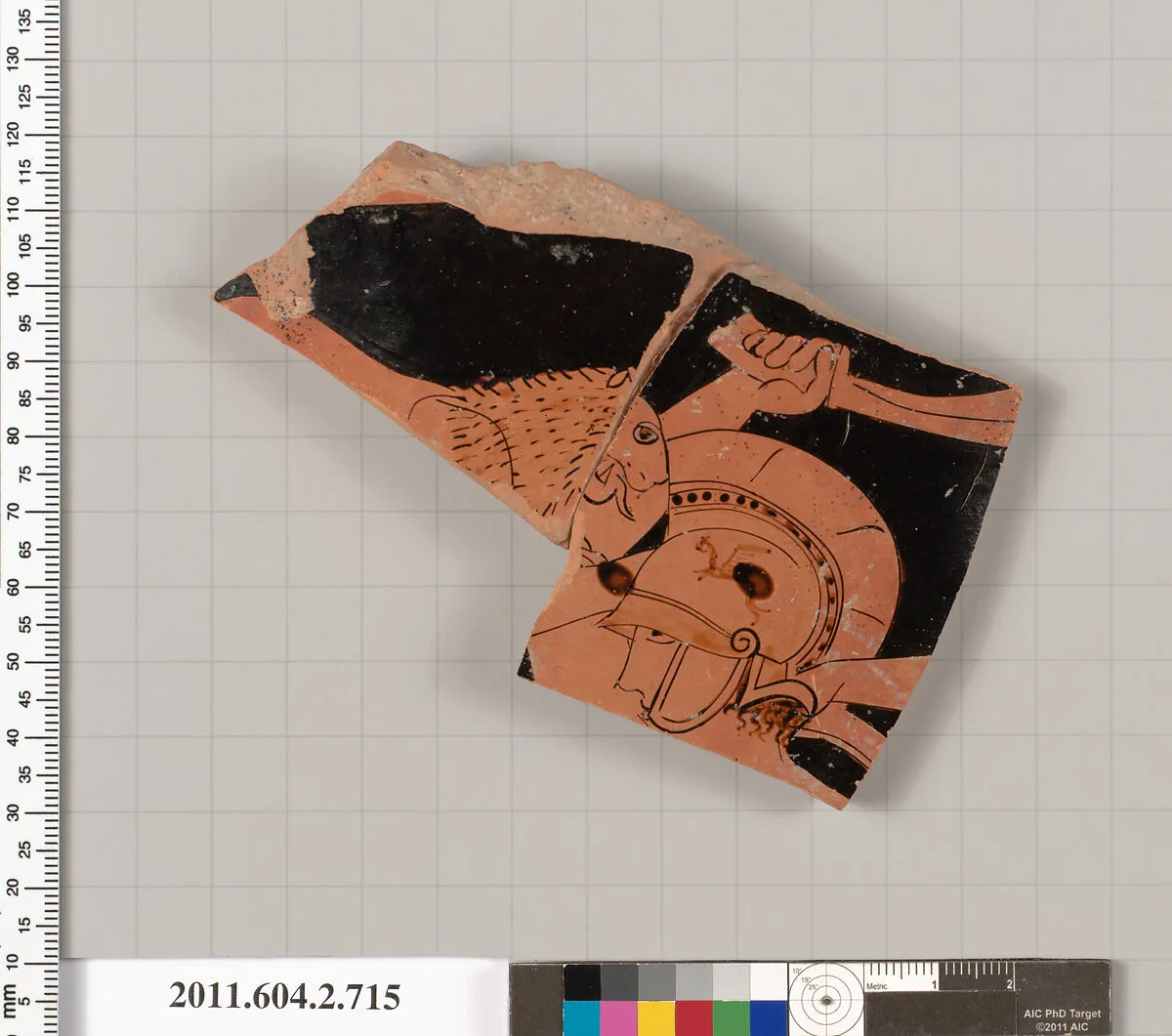Terracotta fragment of a calyx-krater (bowl for mixing wine and water) — Unknown