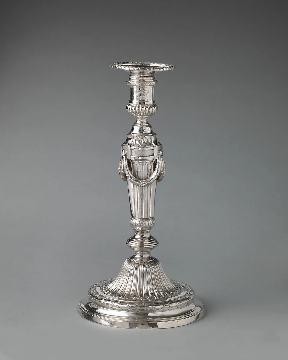Candlestick (one of a set of eight) — Andrew Fogelberg