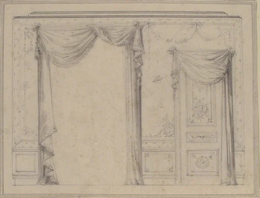 Design for Wall Treatment with Window and Door