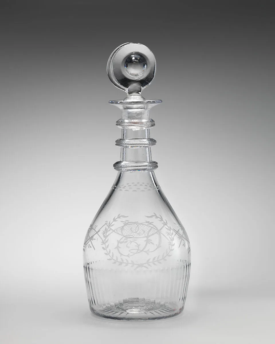 Decanter (one of a pair) — Cork Glass Company