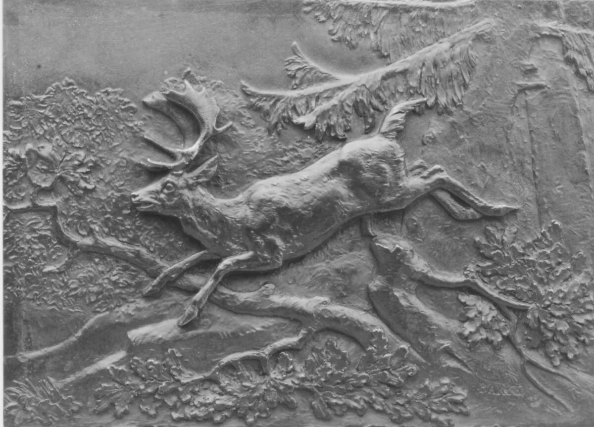 Virginia stag — Antoine-Louis Barye
