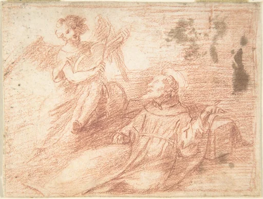 Saint Francis and an Angel with a Viola da Braccio (The Ecstasy of Saint Francis)