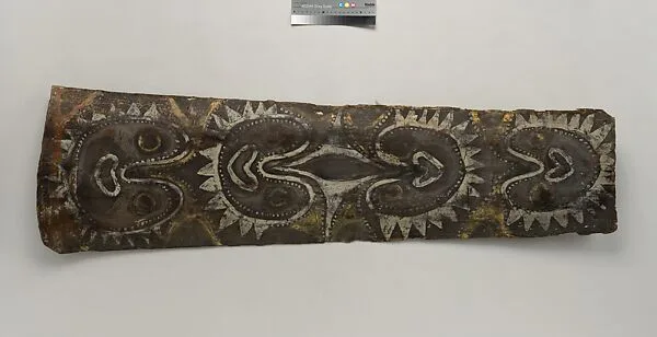 Painting from a Ceremonial House Ceiling — Artists of Mariwai Village|Mundik, Kalaba