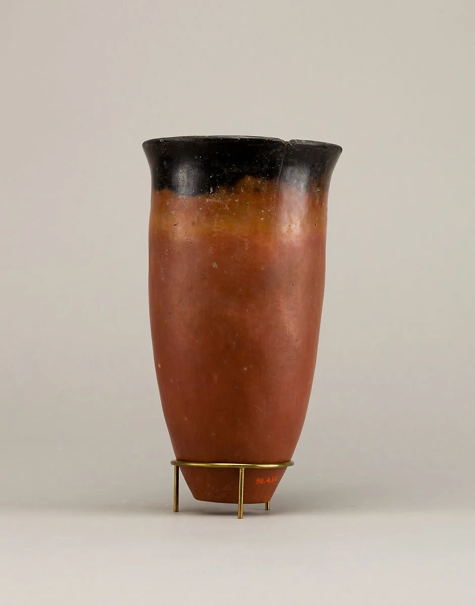 Black-topped red ware beaker — Unknown