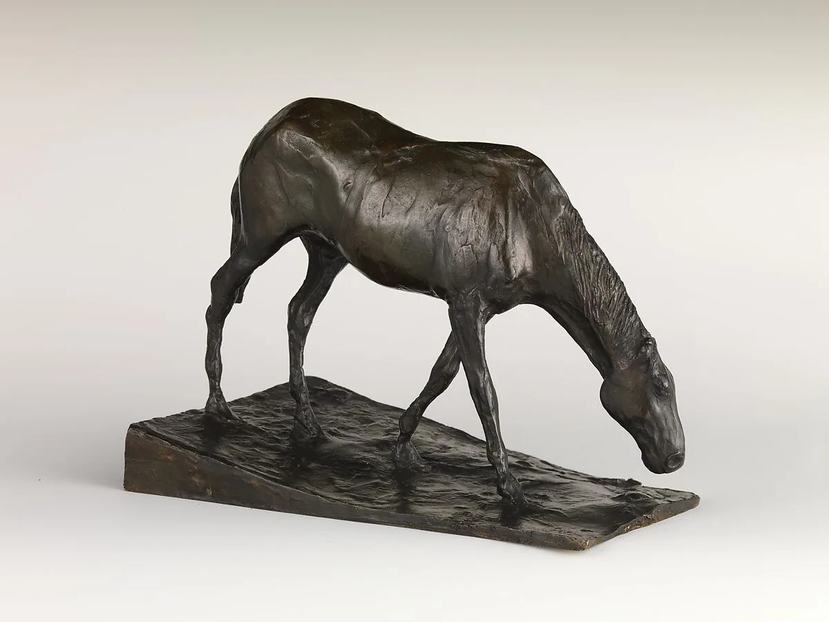 Horse at Trough — Edgar Degas|A.-A. Hébrard et Cie