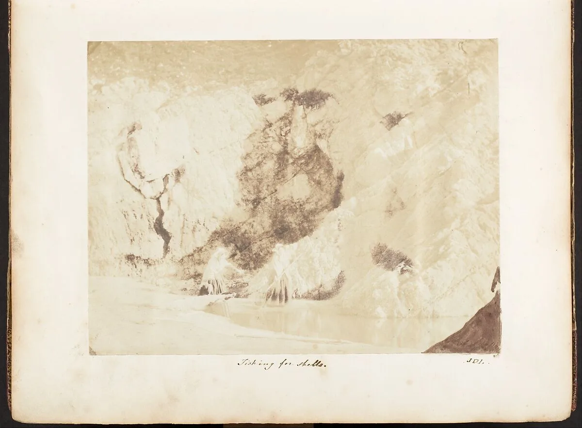 Fishing for Shells — John Dillwyn Llewelyn