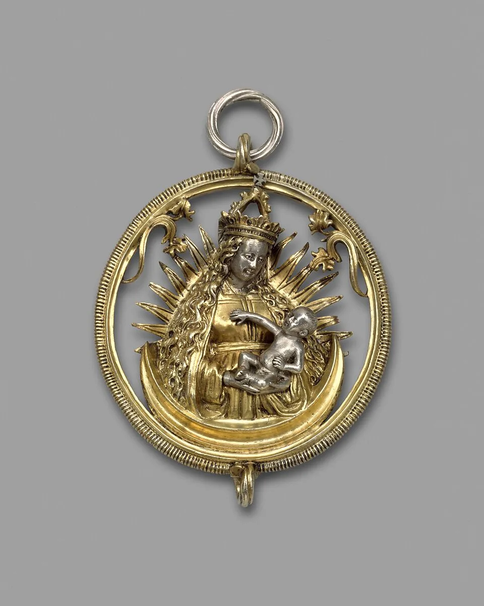 Pendant with Virgin and Child — Unknown
