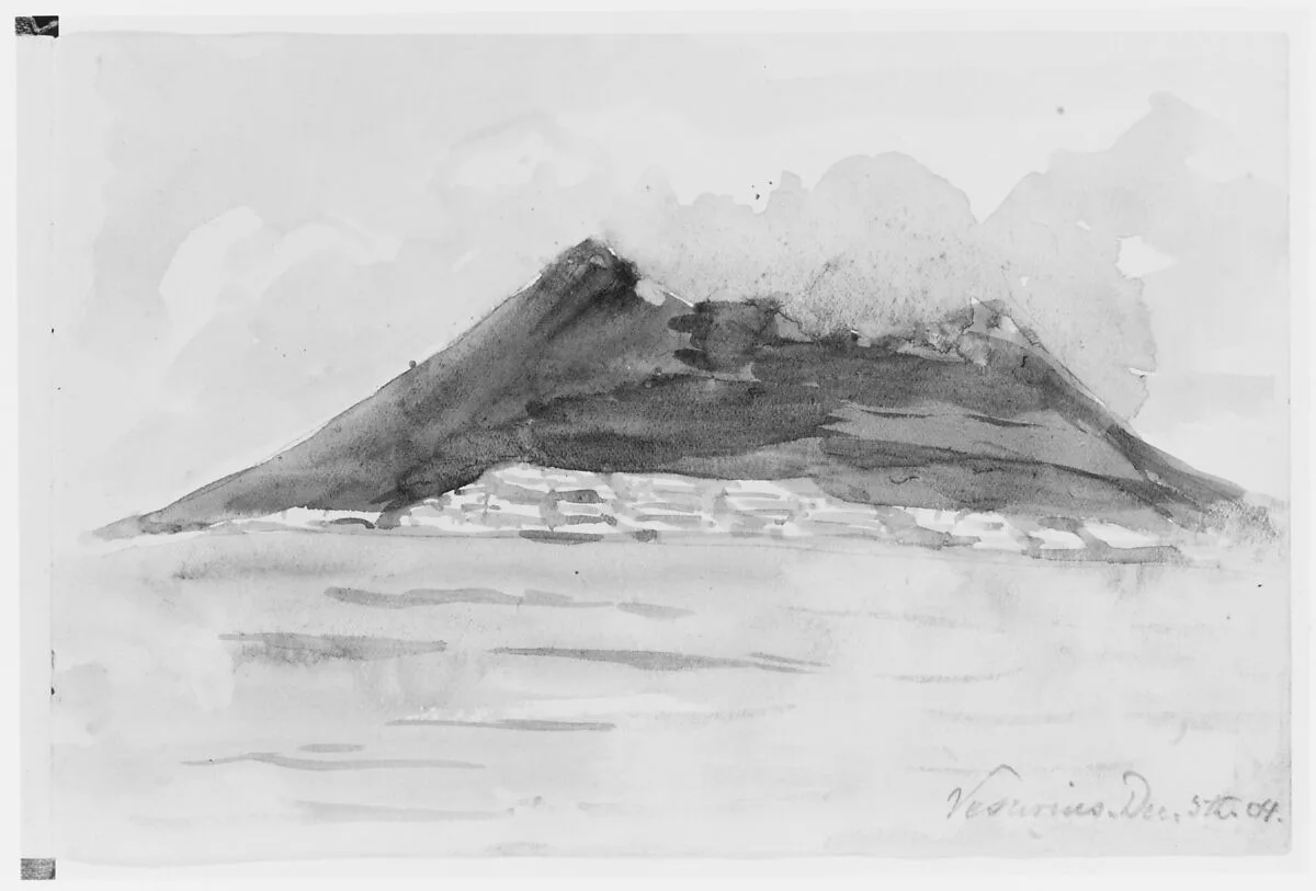 Vesuvius — Mary Newbold Sargent