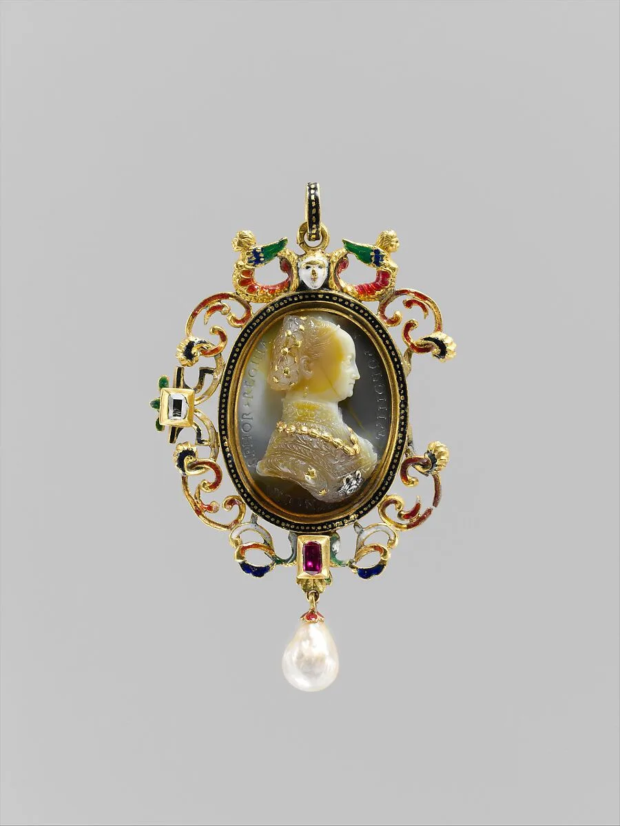 Bona Sforza (1493–1557), Queen of Poland — Giovanni Jacopo Caraglio