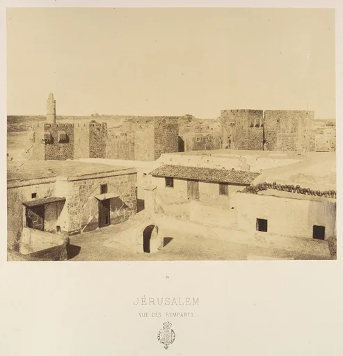 Jérusalem. Vue des Remparts.