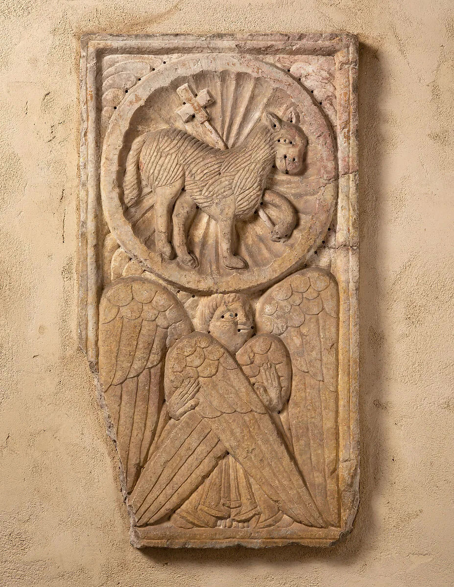 Relief of Agnus Dei and Cherub — Unknown