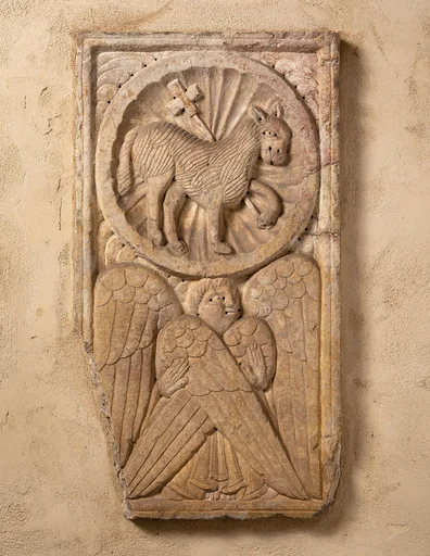 Relief of Agnus Dei and Cherub